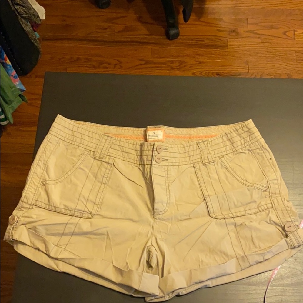 American Eagle Button Fly Utility Shorts Size 18